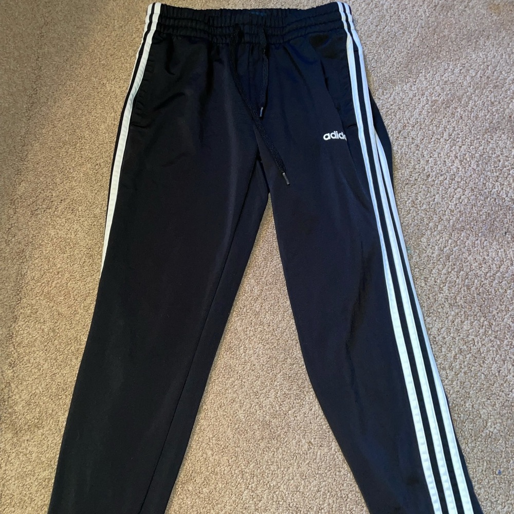 Women Black Adidas Pants